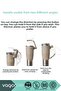 Tumbler 950ml New Collection Stainless Steel Thermos With/Without Straw Functional Handle - 2