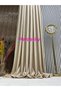 Natural Linen Bohemian Style Beige Background Curtain 1X3 Frequent Pleats No Ironing Suitable for Any Room - 5