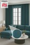 Natural Texture Linen Look Background Curtain – Extra-Firm Gathered, Rich Color Cartel Model, Simple and Stylish - 3