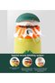 Cocosmile 470ml Cute Animals Steel Thermos Children's Flask with Cover, Straw and Hanger - 3