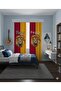 BABY AND KIDS ROOM Lion Patterned 2 Wing Background Curtain - 2