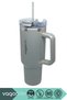 1200ml Tumbler - More Judgeless Clutch, No Paper Break Thermos & Cafe Cup