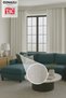 Natural Texture Linen Look Background Curtain – Extra-Firm Gathered, Rich Color Cartel Model, Simple and Stylish - 3