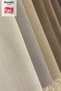 Natural Texture Linen Look Background Curtain – Extra-Firm Gathered, Rich Color Cartel Model, Simple and Stylish - 5