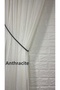 Double Breasted Curtain Tulle Background Collection Rope Cord Braçol 300 Cm (1 Piece)