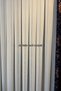 Patternless Vakko Bamboo Plain Patterned 1-3 Dense Pleat Tulle Curtain, Non-Wrinkle Tulle Curtain with Lead Hem - 8
