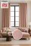 Natural Texture Linen Look Background Curtain – Extra-Firm Gathered, Rich Color Cartel Model, Simple and Stylish - 3
