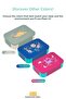 Bento 900ml Lunch Box New Collection Single Layer 2 Compartments Pp Plastic Children's Lunch Box Food Container - 5