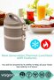 Bento 1800ml Lunchbox New Collection 2-Layer 4-6Hour Thermos Featured Steel Lunch Box - 3