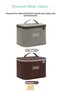 Thermal Insulated 22.5X12.5X16Cm Size and Oxford Fabric Pocket Thermos Lunch Bag-Lunchbox Bag - 8