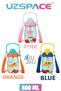 500 ml Children's Tritan Water Bottle with Straw and Neck Strap - Boxed - Ffuz 2201500 - 6