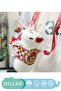 520ml New Collection Cute Animals Fancy Stainless Steel Thermos With/Without Straw Neck Strap - 4