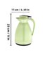 1 Liter Glass Thermos |   Heat Resistant Double Layer |   Picnic Camping Office Cafe Home Use - 2