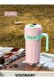 Stainless 316 Steel Thermos with Digital Display 650ml Anti-Slip Cup Mug Thermos