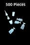 500 Pcs Machine Standing Curtain Roulette Button / Curtain Button 500 Pcs - 7