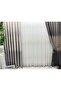 SUN FT632121 GRAY V-5401 1/3 BLANK PLEATED PHONE CURTAIN APM - 4