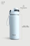 1 Hand Leak-Proof Steel Thermos 500 ml Ice Melt St-223 - 5