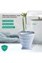 180ml Portable Silicone Folding Water Cup Outdoor Heat Resistant Foldable Mug with Lid... - 8