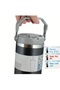890 ml 30 oz Stainless Steel Thermos Flask 1 Quality with Flip Straw for Hot and Cold - 7