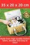 Premium Cold & Hot Thermal Picnic Camping Bag, Food Carrier, Insulated Picnic Thermos, Ice Pack Gift Included. - 2
