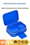 Bento 1030ml Lunchbox Sonic Licensed Single Layer 2 Compartment Stainless Steel Lunch Box Lunch Box - 3