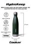 Hydrokeep 500 ml Stainless Steel Bottle Thermos Ckr2071 Khaki - 2