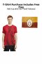 Original Licensed Aslan Printed Yellow T-Shirt with Flag and Uv Box Gift - 2