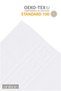 Pack of 25 Greek White Bath Towels - 70X140 Cm, 490 Gr, 100% Cotton, Spa and Hotel Towels (25 Pieces) - 3