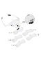5 Lens 1.0X3.5X Adjustable Glasses Magnifier with 2 Led Lights9892B2 - 3