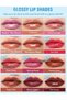 Pout-Perfect Shine Lip Plumper - Moisturizing and Glossy Lip Plumping Lipstick Series - 4