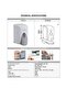 Vialli S5 Container Liquid Soap Dish Detergent Shampoo Shower Gel Disinfectant Dispenser 500 ml White - 2
