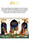30 Pieces DIY Welcome Ramadan Sticker Board Educational Sticker Ornament Activity Set for Kids - 5