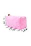Pabtex Plush Makeup Bag for Women - Compact and Cute Cosmetic Bag - 6