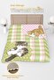 Soft Touch Single Size Modern Comfort Series Thermal Blanket Bt0006 - 2