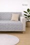 Sofa Cover 175X215 cm – Zigzag Pattern Sofa Cover, Non-Slip, Washable, Luxury Fabric Chenille Jacquard