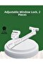 Window Safety Lock for Children and Pets 2 Pieces