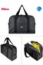 Licensed Vegan Leather Shoulder Strap Large Volume Unisex Waterproof Travel Sports Bag Hand Luggage - 3