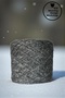 Silver Tassel Glitter Knitting Yarn between Two Layers of Grey Angora (600 Gr.) - 3