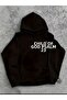 Unisex Snow Masked Ninja Sweatshirt Cardigan 3-Ply Thick Oversize - 2