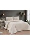 Velora Nova Double Comforter Duvet Set - 3 Pieces - with Original Bag - Beige