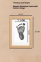 Baby Hand and Footprint Set, Inkless Non-Contact Printing Kit and Newborn Gift Memory Frame - 8
