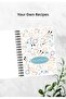 Recipe Book - Notepad for Food Recipes/100 Sheets / 5 Sections /15 cm X 21 cm - 6
