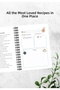 Recipe Book - Notepad for Food Recipes/100 Sheets / 5 Sections /15 cm X 21 cm - 2