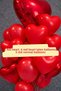 Valentine's Day Red Heart Balloon Set Foil Heart Latex Heart Regular Balloon Romantic Room Decoration - 2