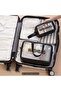 Transparent Three-Piece Makeup and Bathing Bag Set, Large Capacity Pvc Shower Bag, Portable Storage - 4
