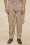 Bej Normal Kalıp/Regular Fit Fit Chino Boru Paça Mevsimlik Erkek DokumaPantolon TMNSS26PL00006 - 3