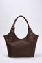 Brown Bird's Eye Detailed Women's Maxi Shoulder Bag Takss26Oc00028 - 7
