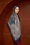 Winter Bloom Soft Shawl 3070 - 2