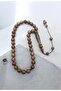 Sphere Cut Plain Natural Kuka Prayer Beads - 3