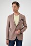Men's C 679 Slim Fit Beige Sports Jacket - 6